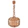 Handmade bamboo and rattan suspension from the 1960s, France.