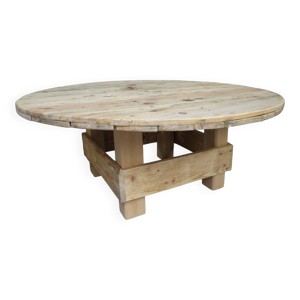 Table basse ronde en