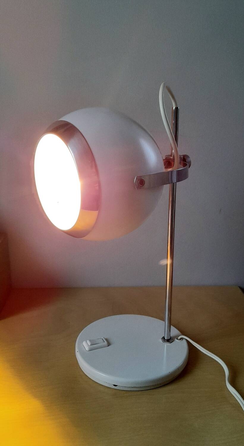 Adjustable Eyeball lamp 70s