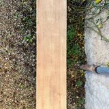 Solid oak bench