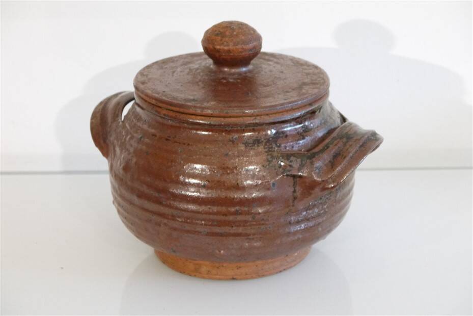 Gustave Tiffoche ceramic pot