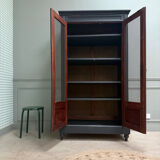 Directoire library with black patina (renovated)