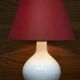 Porcelain Table Lamp from Hutschenreuther