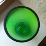 Green Murano vase