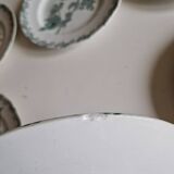 Set of 12 Saint Amand ironstone plates, Richelieu model