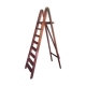 Stepladder 7 vintage wooden steps
