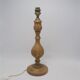 Pied de lampe en bois