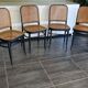 Lot de 4 chaises n°811 d’après Hoffmann, années 1990