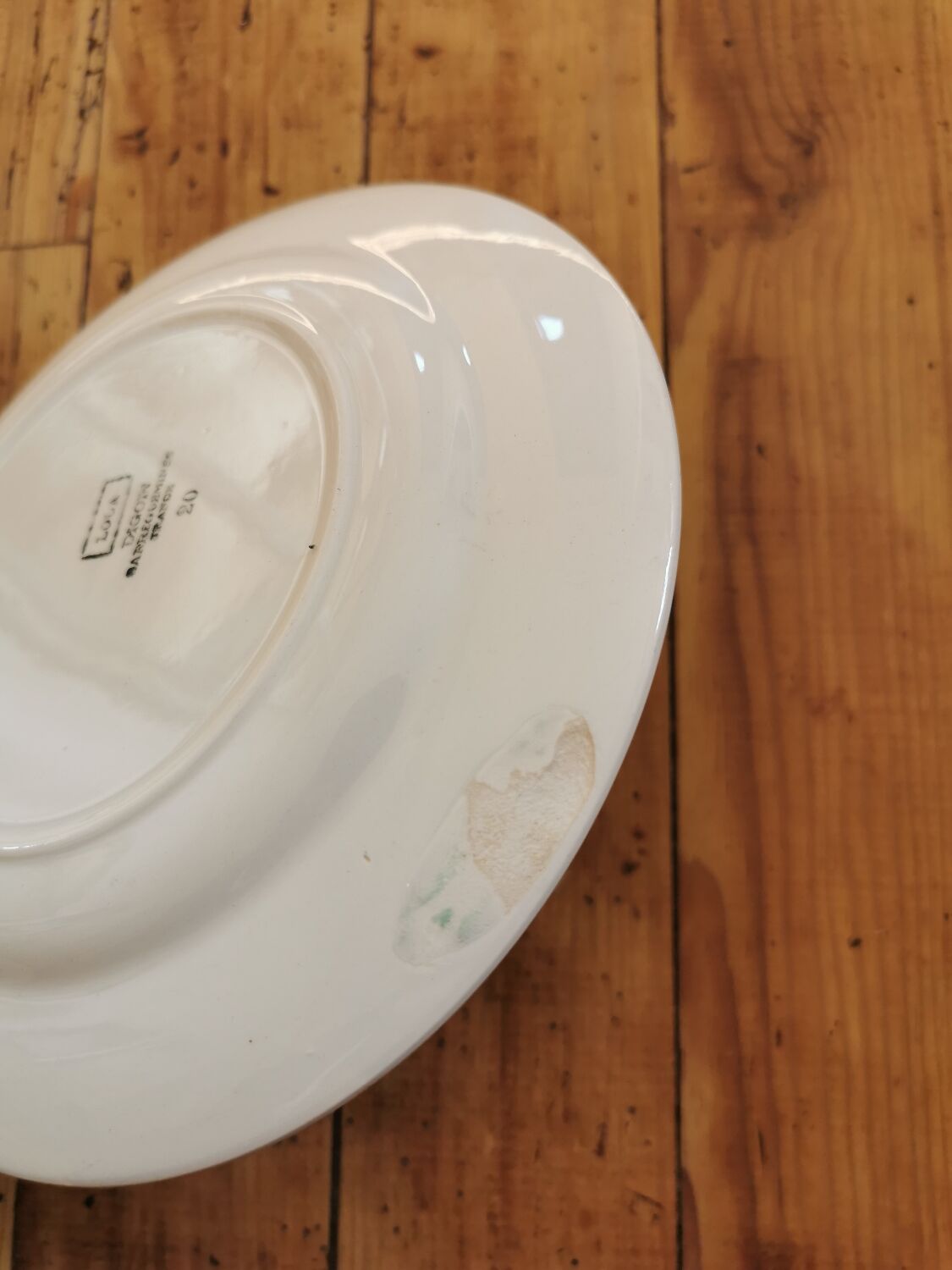 Vintage dessert plates Digoin Lola