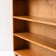 Vintage Scandinavian elm bookcase 1940s/50s