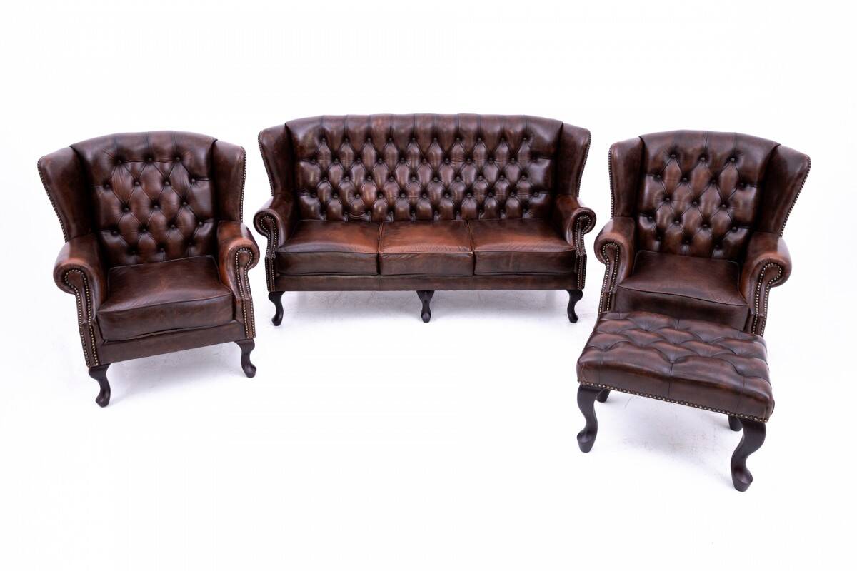 Ensemble de salon Chesterfield, Europe occidentale