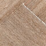 8x11 Bronze & Beige Ethnic Vintage Kilim Rug, 241x350Cm