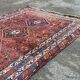 Persian wool oriental rug Iran burgundy handmade 230x320