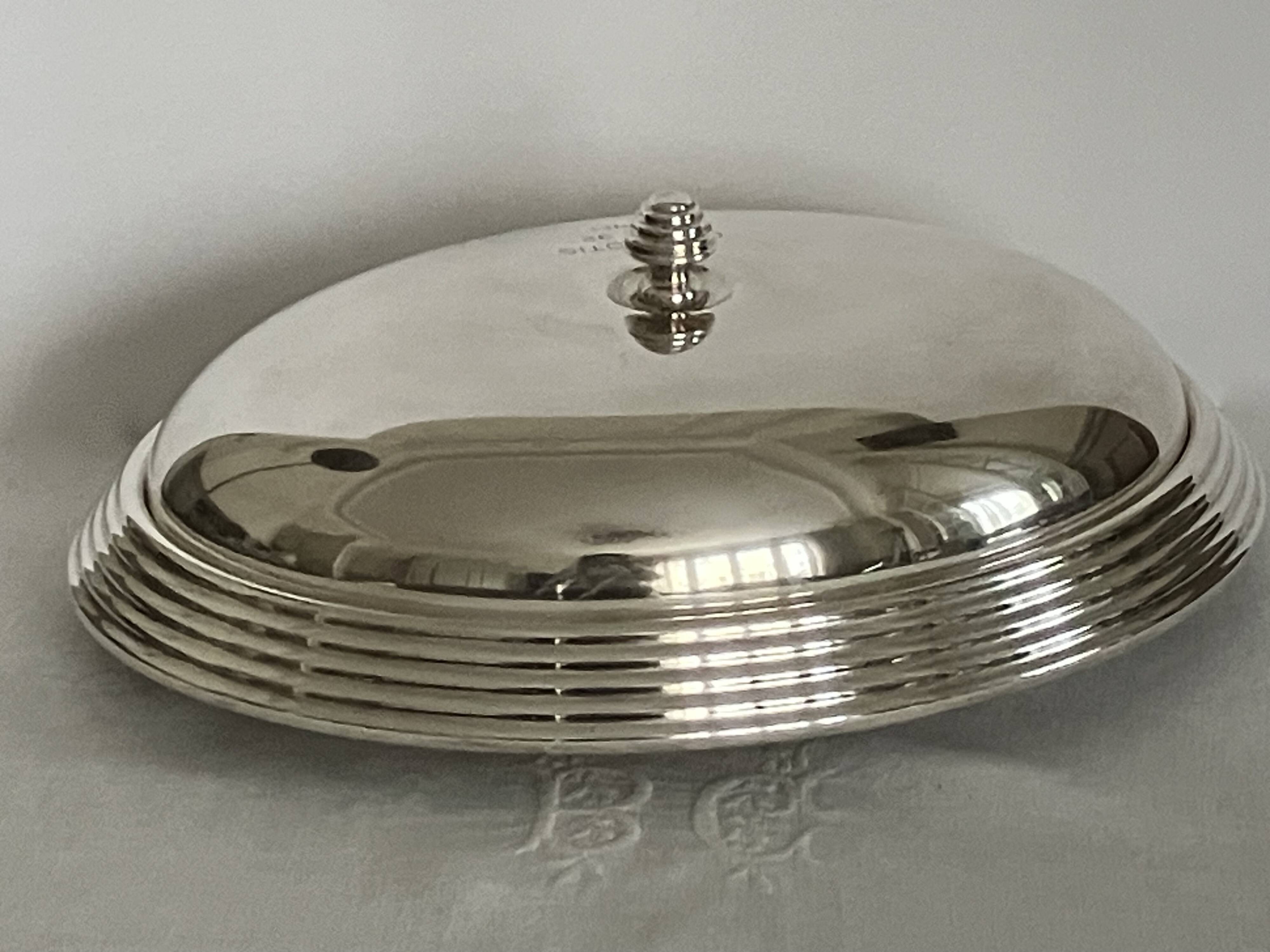 Service bell, silver metal