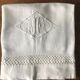 Similar listings: Antique cotton sheet embroidered with the monogram MF