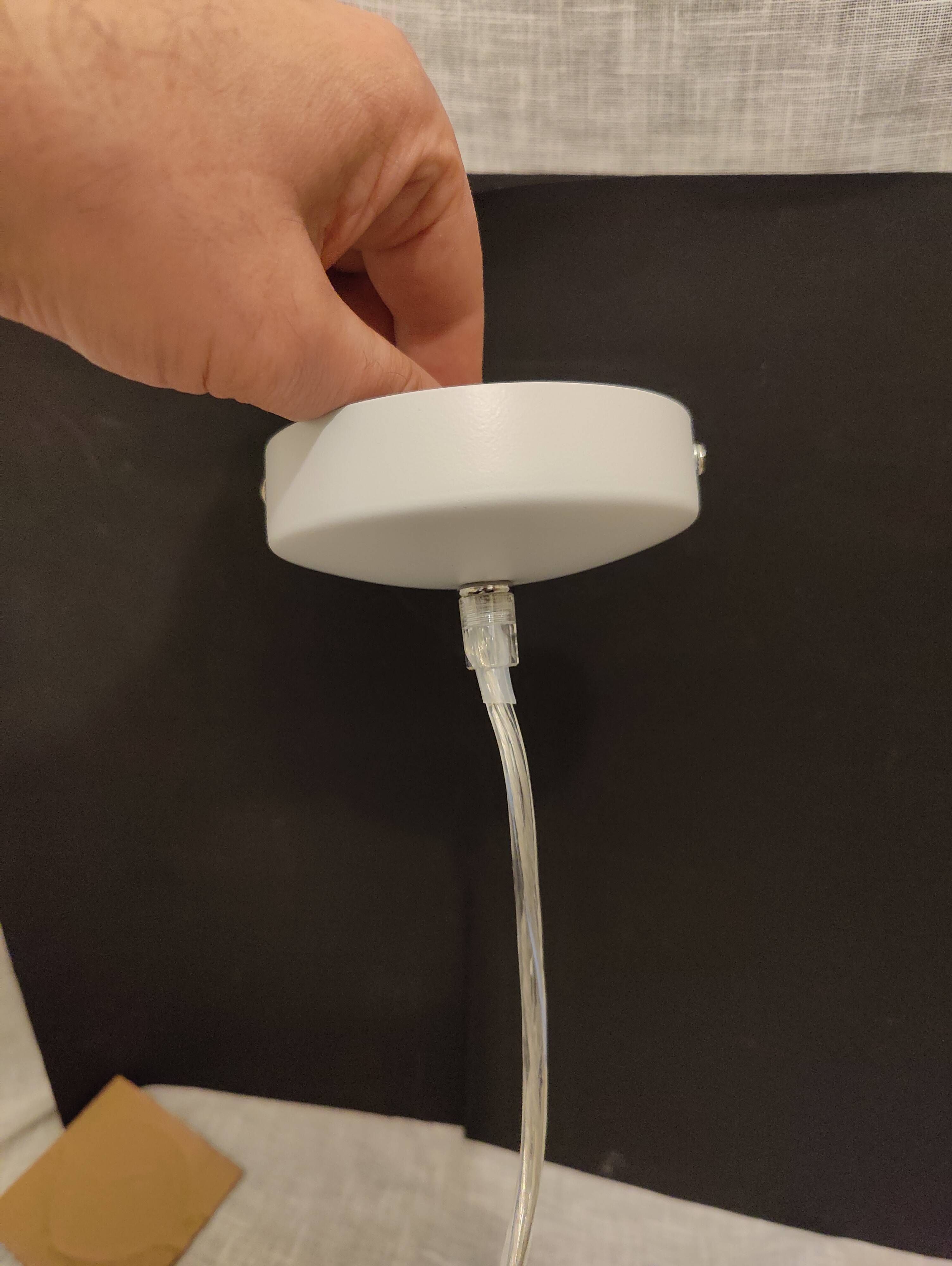 Suspension Alium Habitat white