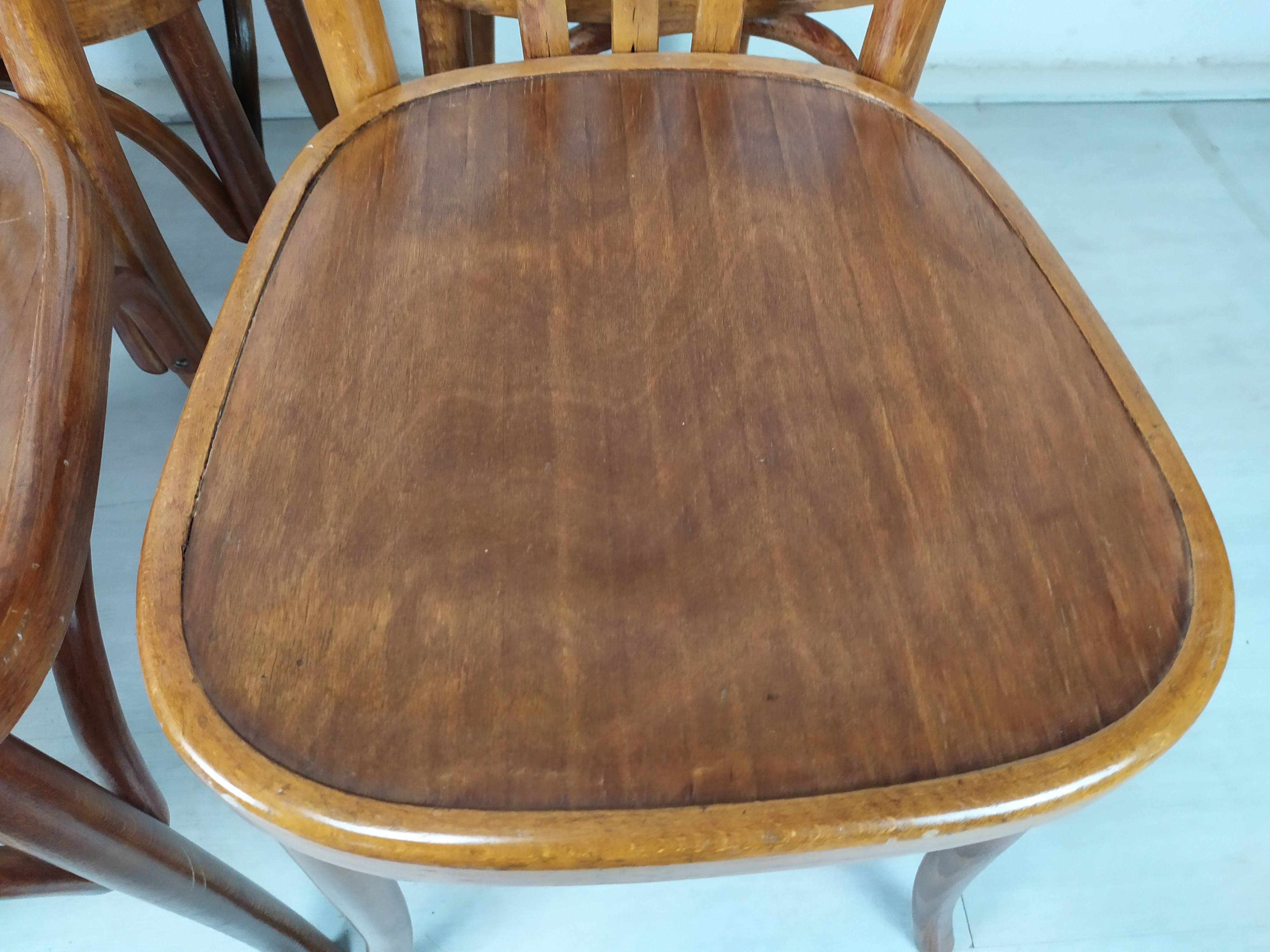 Set of 6 bistro chairs