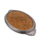 Art Deco burl wood tray, France 1930s