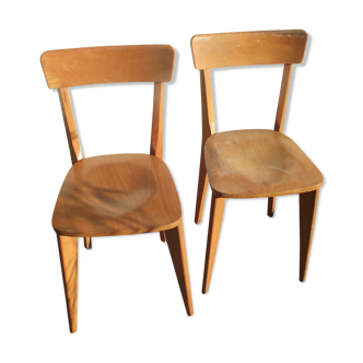 Pair of Luterma bistro chairs from the 50s/60