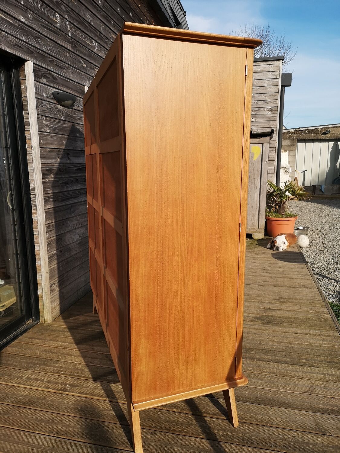 Vintage wardrobe dressing