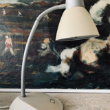 Vintage desk lamp - solid wood, Belgium