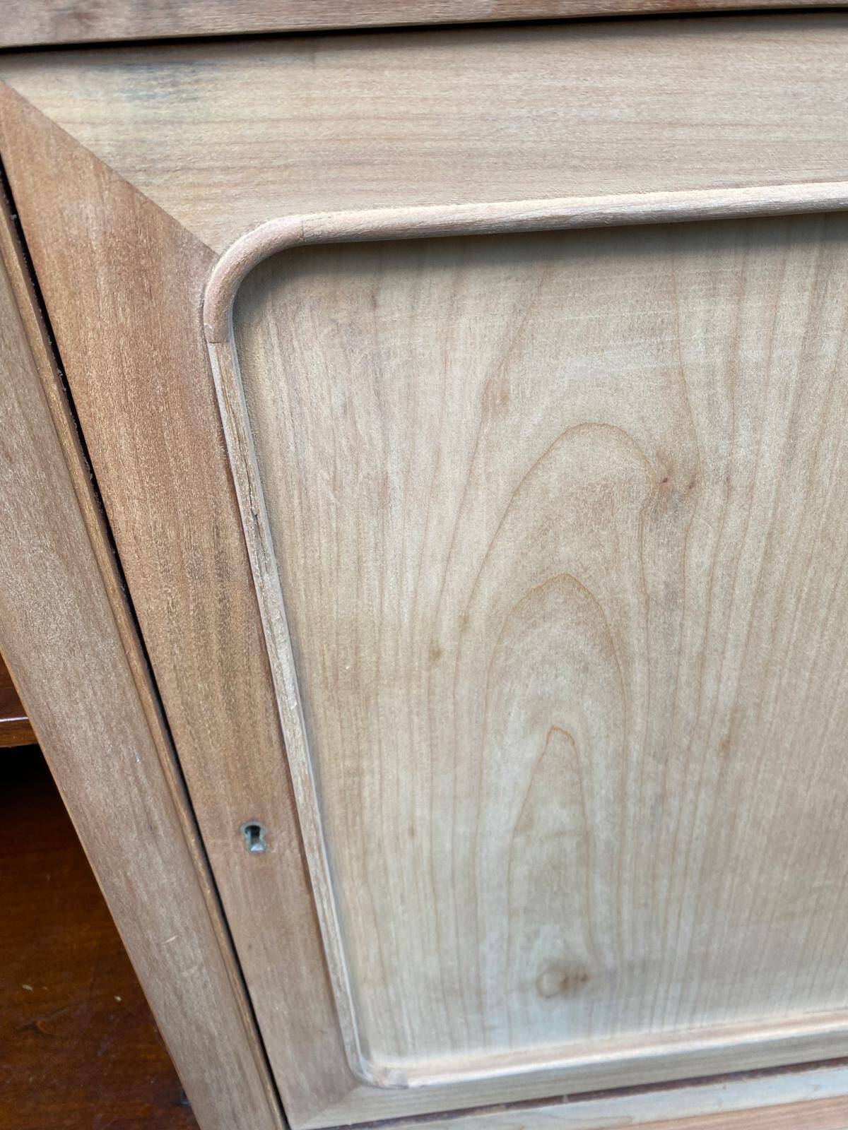 Buffet impérial rénové en bois du 20ème 190cm