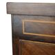 Grande commode antique anglaise bow front 1860 placage d'acajou 106cm
