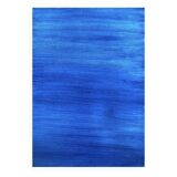 Tableau Bleu à l'Huile