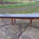Scandinavian style bench