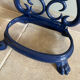 Enamelled cast iron umbrella stand from the early 20th century.