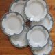 7 ironstone soup plates from Adrianople, Saint Amand and Hamage