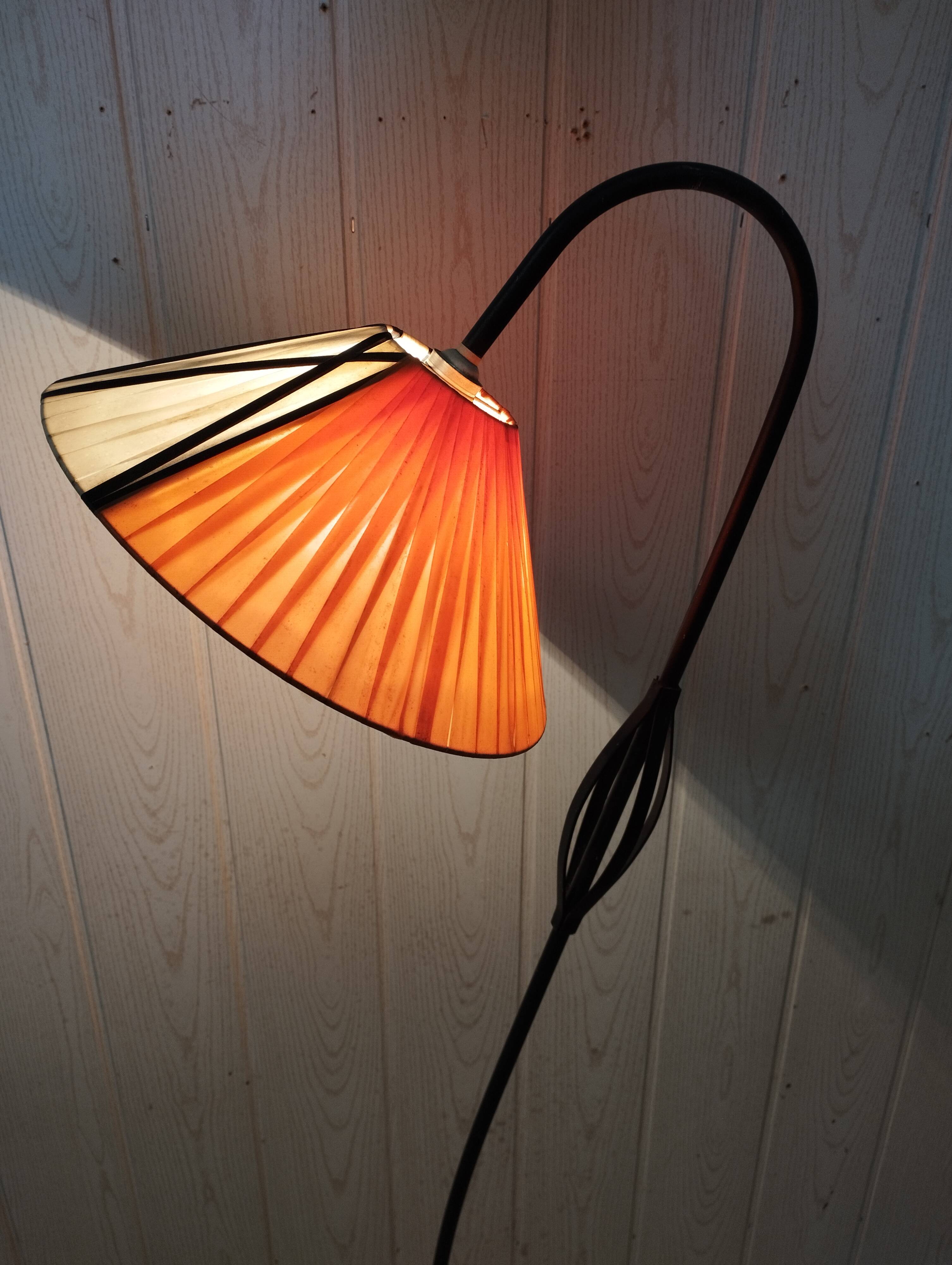 Vintage tripod floor lamp 60s