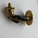 Arbus Main wall light in solid bronze 1940