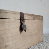 Old raw wooden box