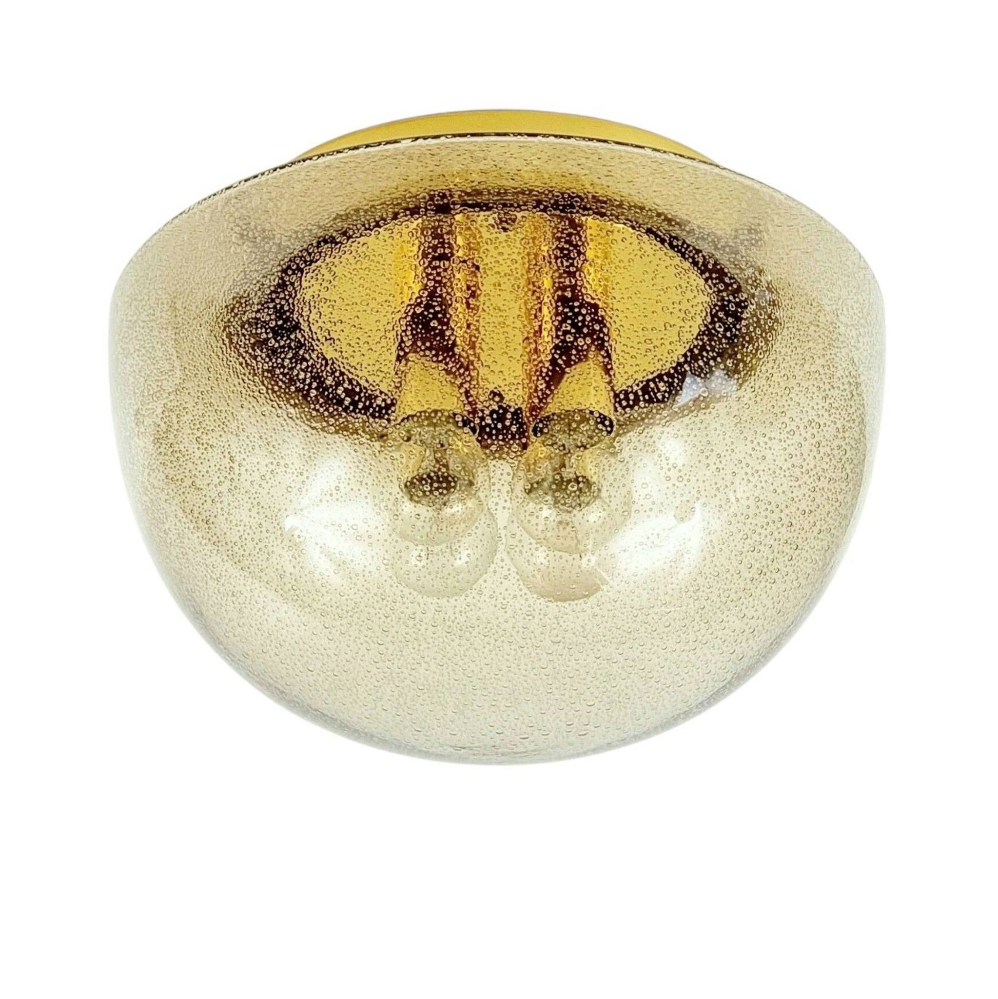 Large Space Age Mushroom-Shaped Ceiling Light from Limburg, Germany, 1970s