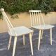 Pair of vintage chairs made in Denmark 70s/80s.