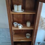 Glass-fronted Parisian wardrobe