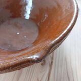 Plat en terre cuite ancien