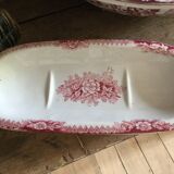 Antique iron earth toilet set