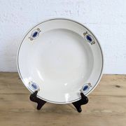 Shallow round plate Somain pottery – Java decoration