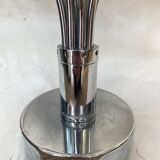 Chandelier 8 white opalines