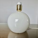 Alabaster lamp with double lighting, "ball" shape, 1970