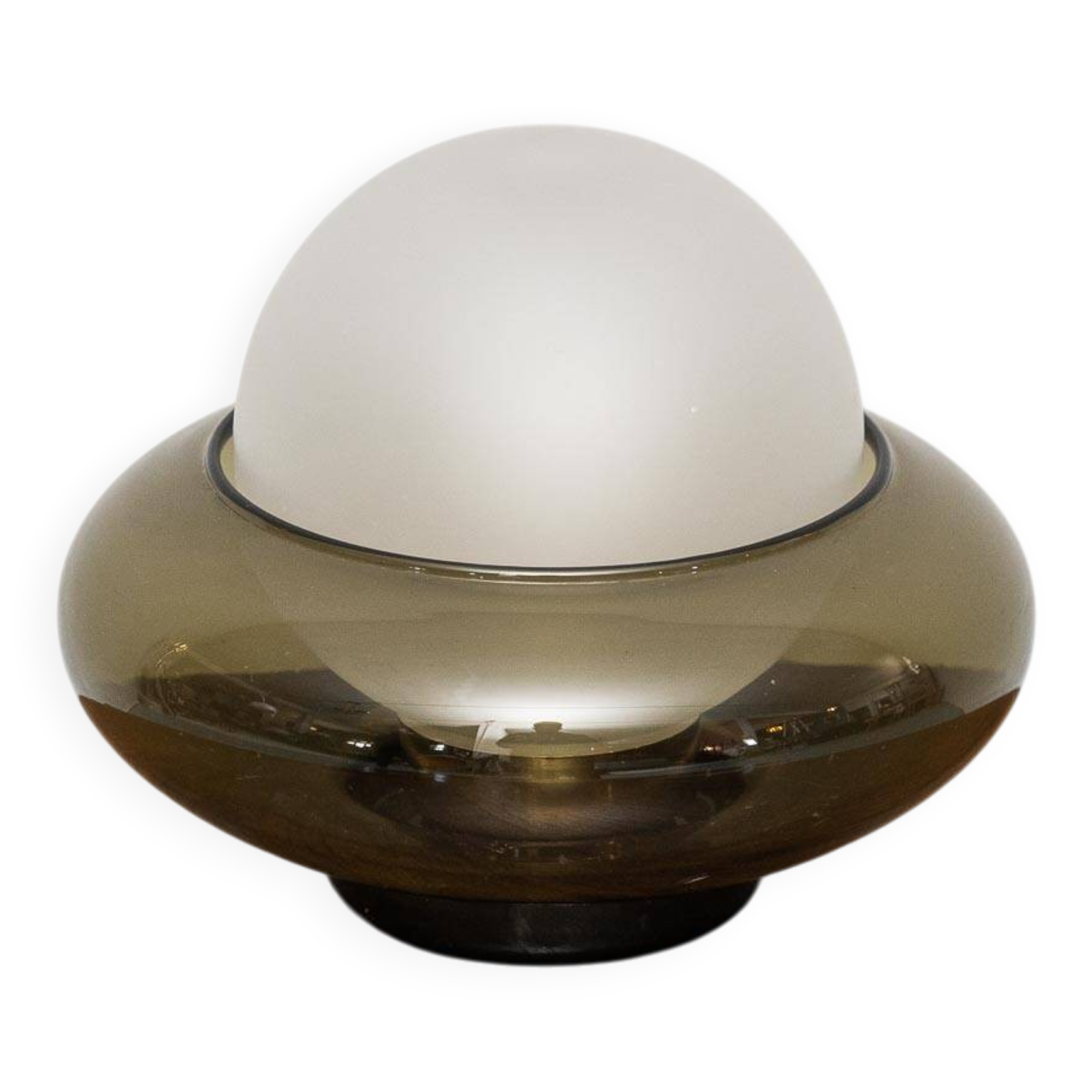 Vintage UFO table lamp by LUCI Lighting, 1970s modernism