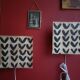 Deux appliques murales vintage Ikea