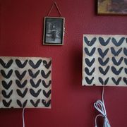Two vintage Ikea wall sconces