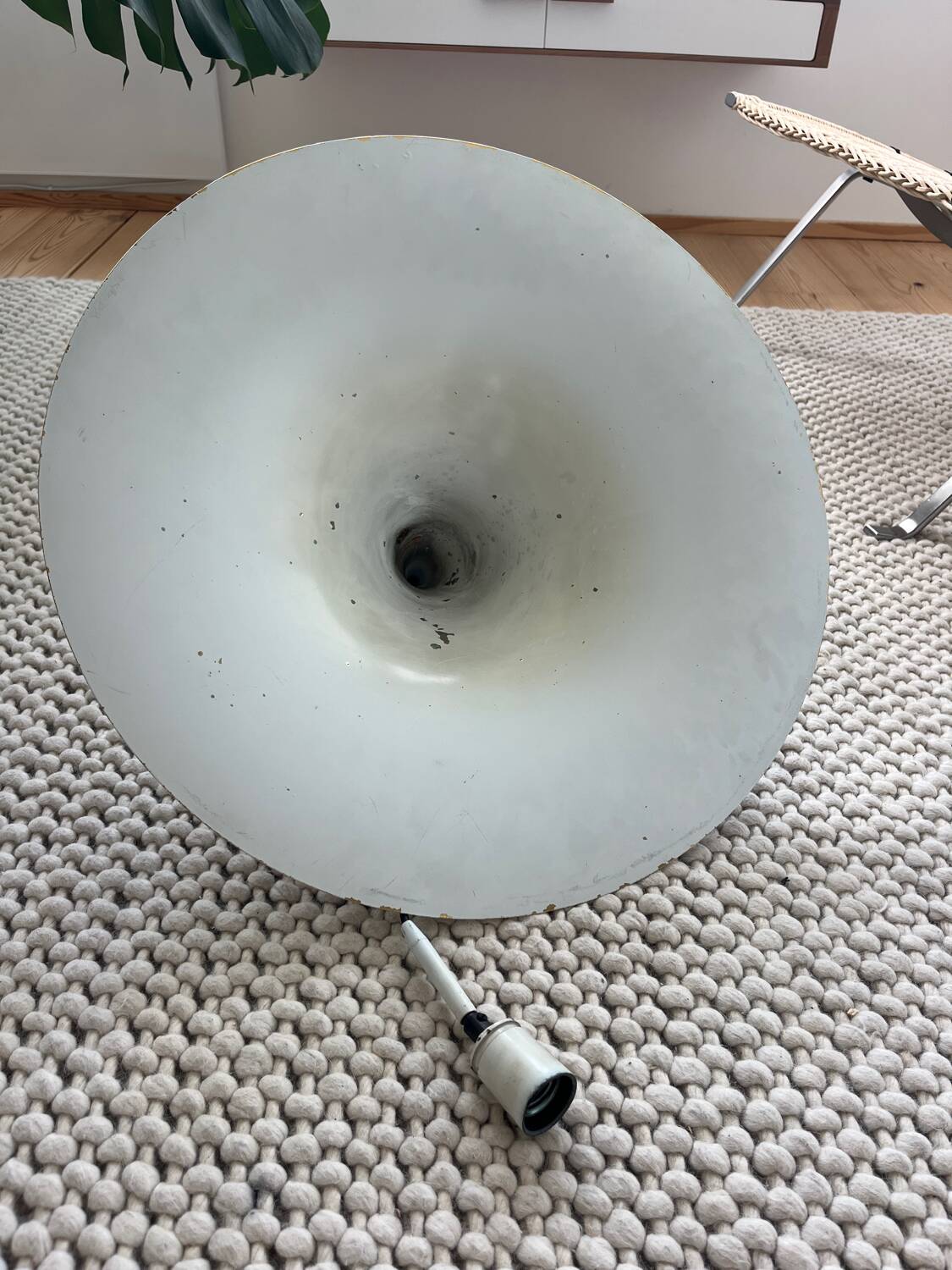 Vintage Fog & Mørup Semi pendant (60cm) - brass version
