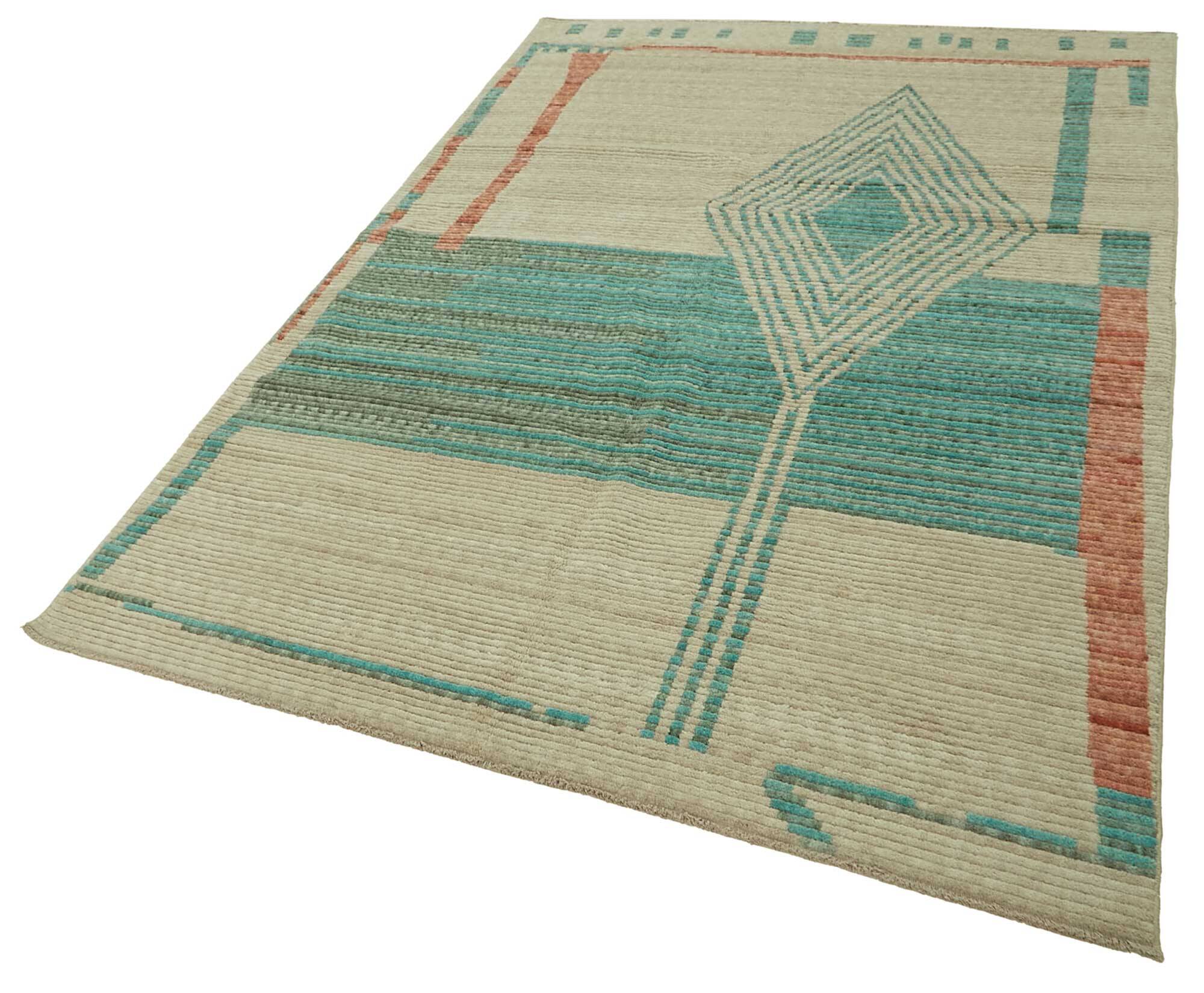 Turkish Handcrafted Loom Oushak Rug 197 cm x 300 cm