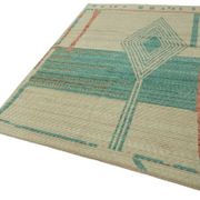 Tapis Oushak turc fait main 197 cm x 300 cm