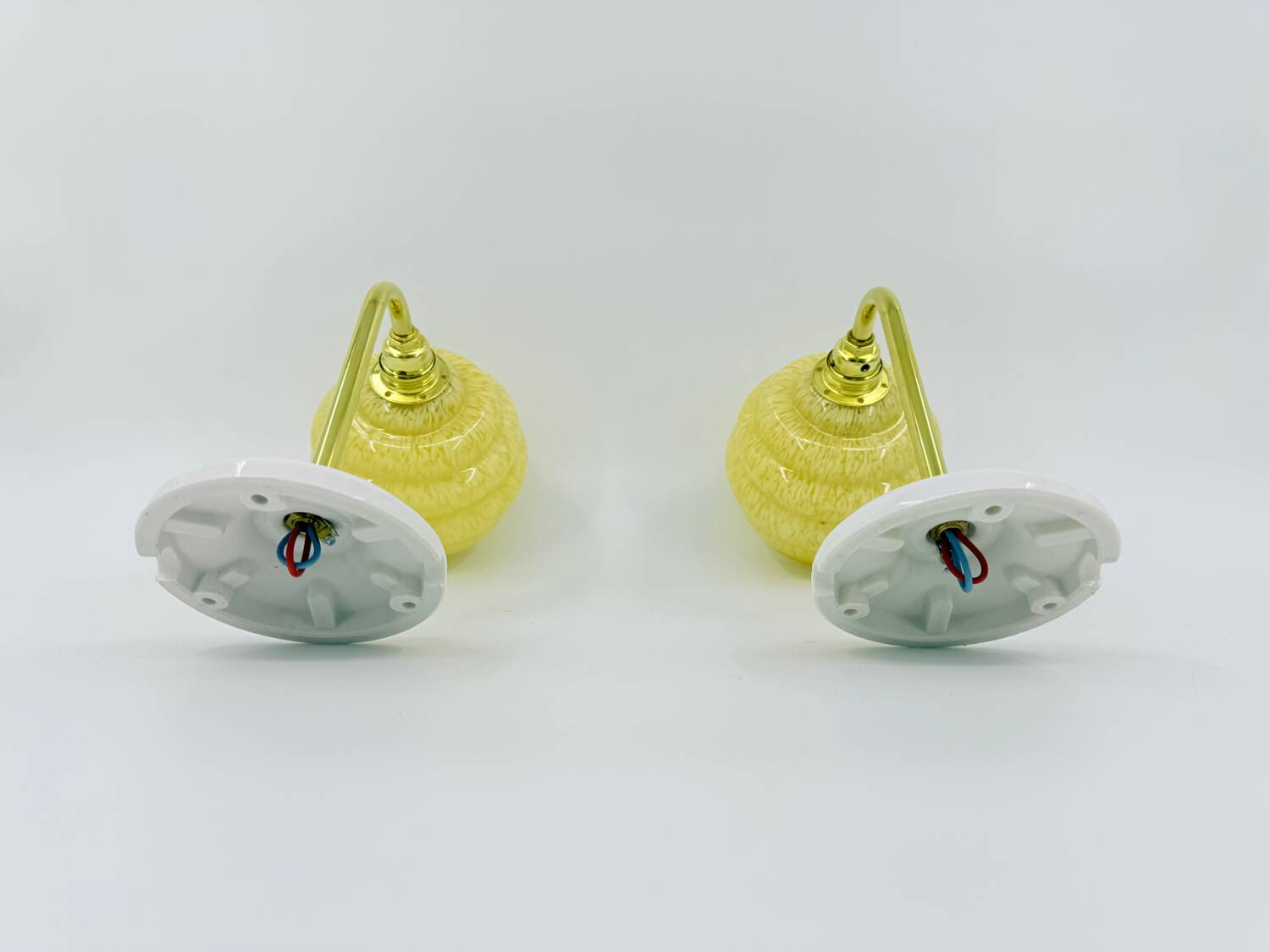 Vintage Clichy wall lights