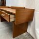 Vanity cabinet design 1970 . Teak plating. Sold without mirror.